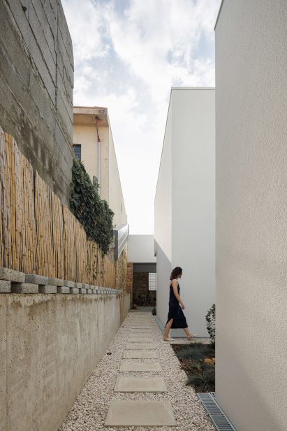 Courtyard outside Portuguese home