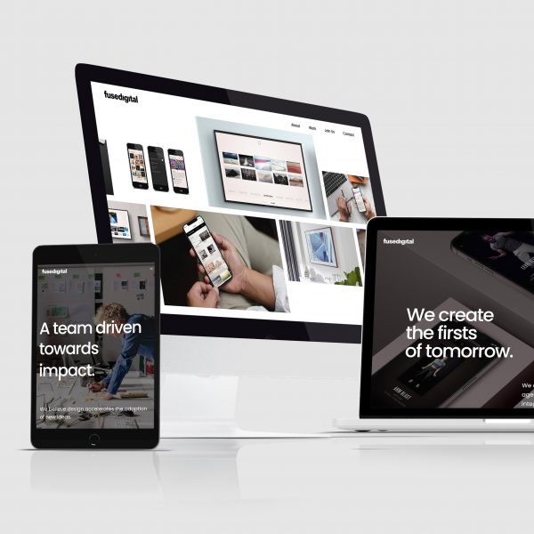 Website for Fusedigital for Fuseproject