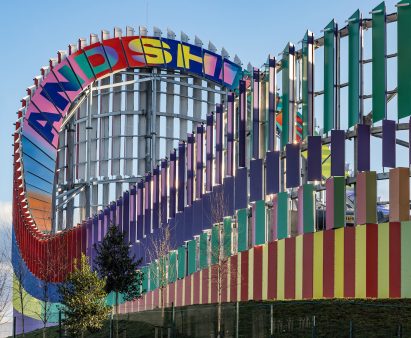 Colourful artwork in Brent Cross