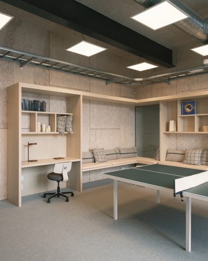 Interior image of StickerApp offices