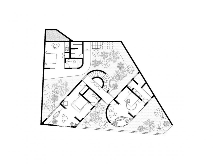Level -1 floor plan