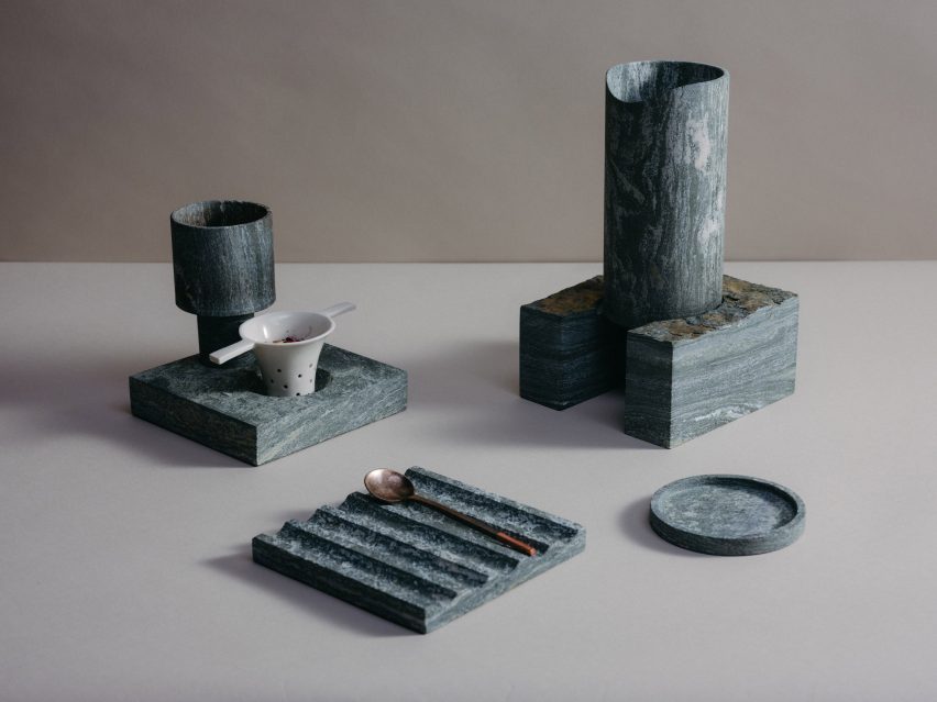 Licking Rocks tea set by Simiaen