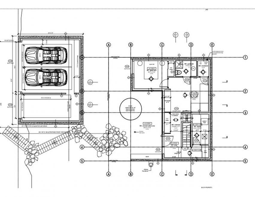 Lower floor plan