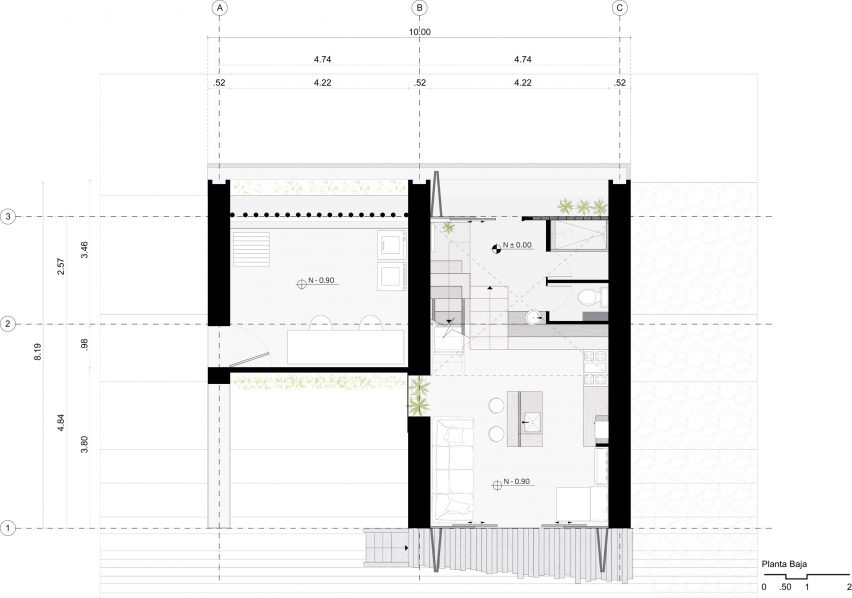Lower floor plan