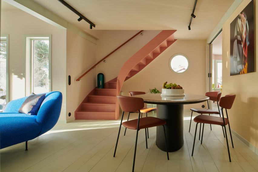 The Pink Villa by Luca Nichetto