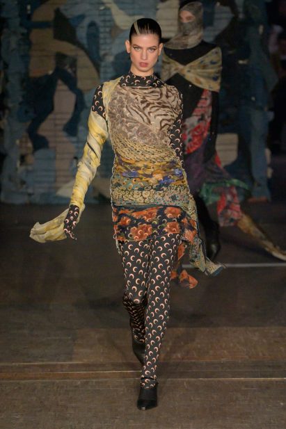 Photo of a model wearing the collection