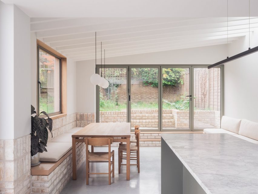 Interior of MarshKeene's Plinth House in South London