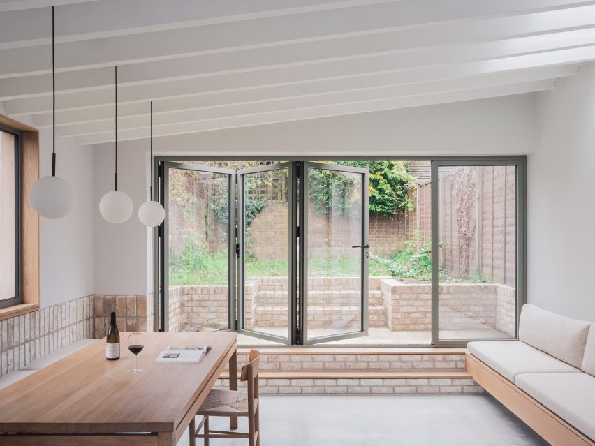 Interior of MarshKeene's Plinth House in South London