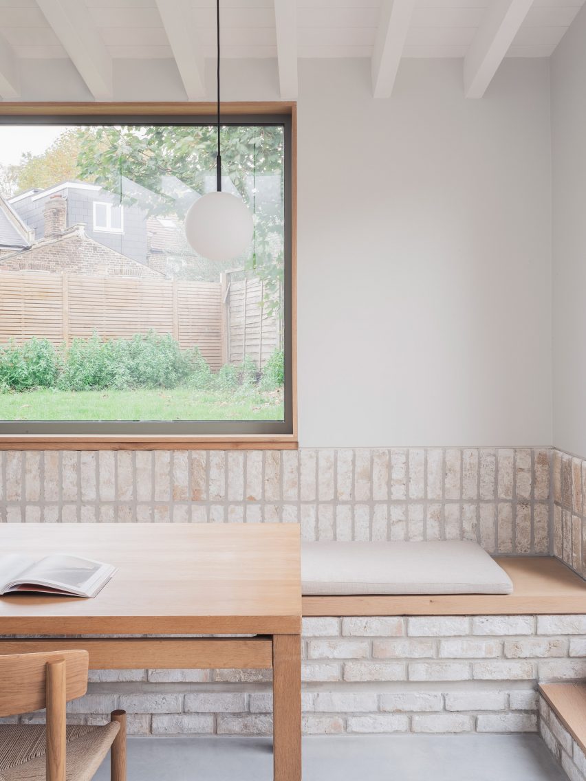 Interior of MarshKeene's Plinth House in South London