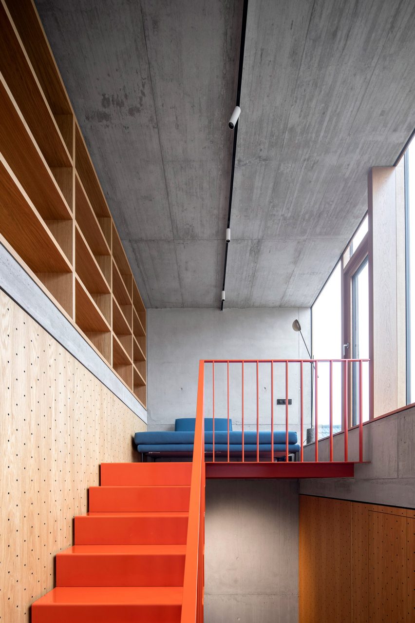 Interior of Na Rade House by NOIZ architekti