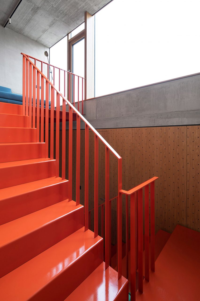 Interior of Na Rade House by NOIZ architekti