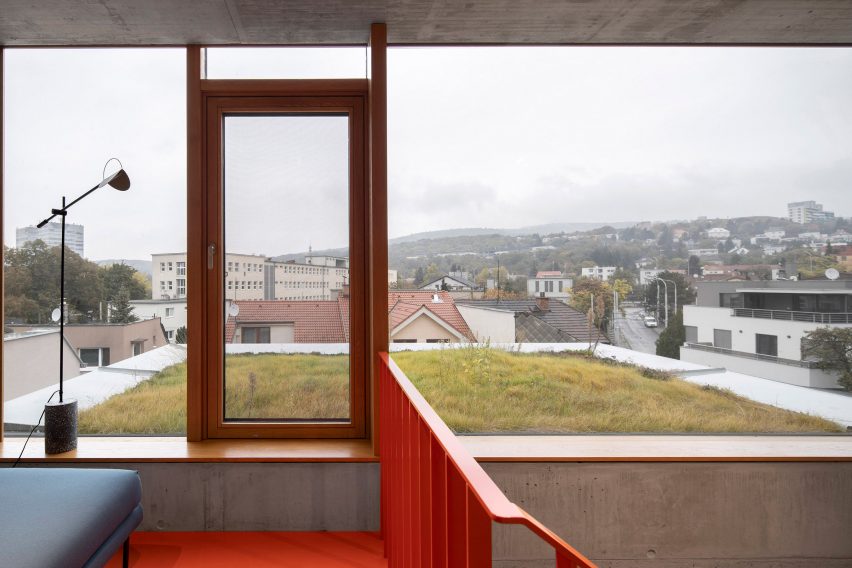 Interior of Na Rade House by NOIZ architekti