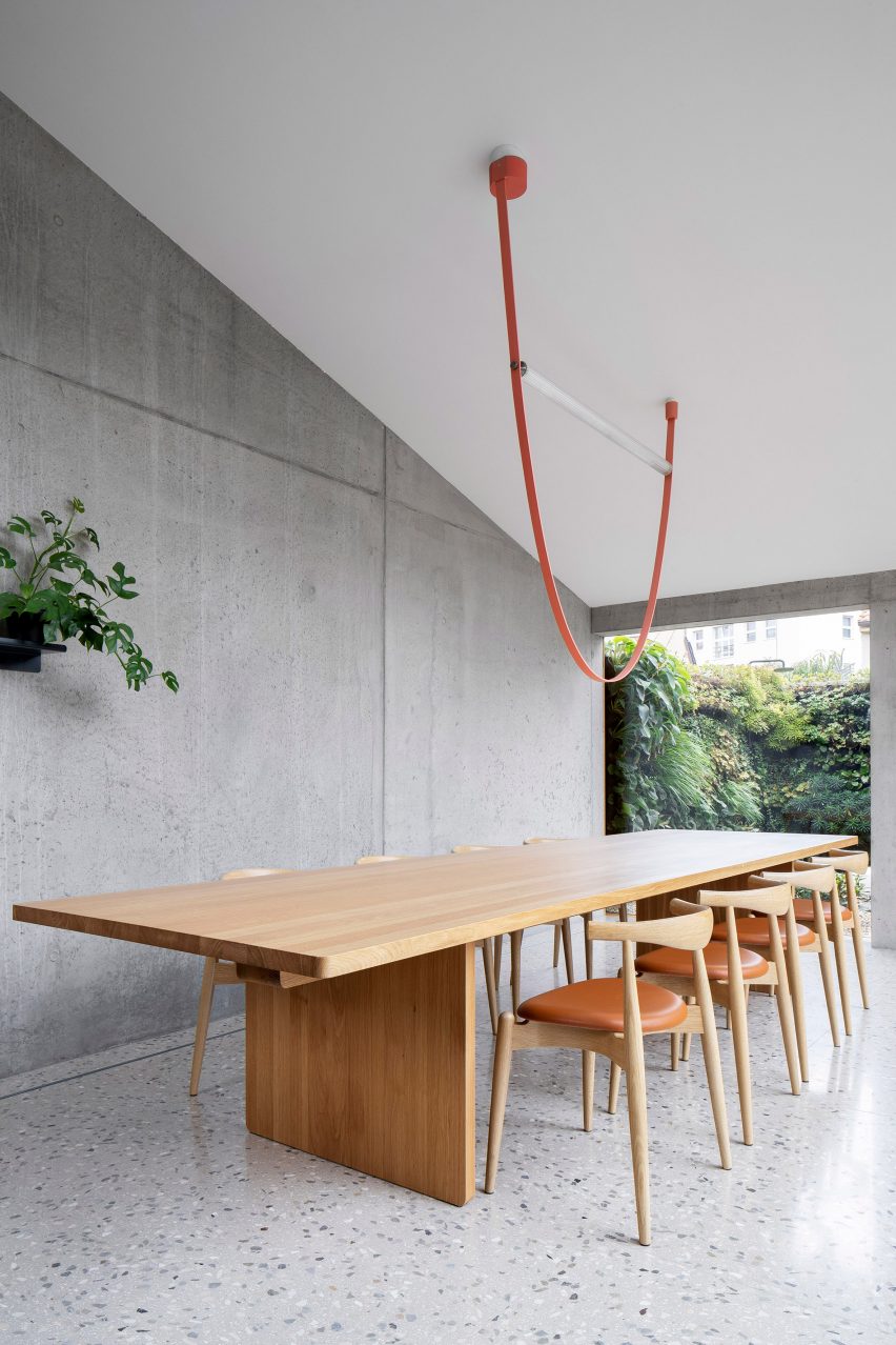 Interior of Na Rade House by NOIZ architekti
