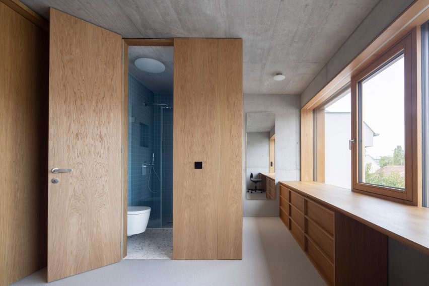 Interior of Na Rade House by NOIZ architekti