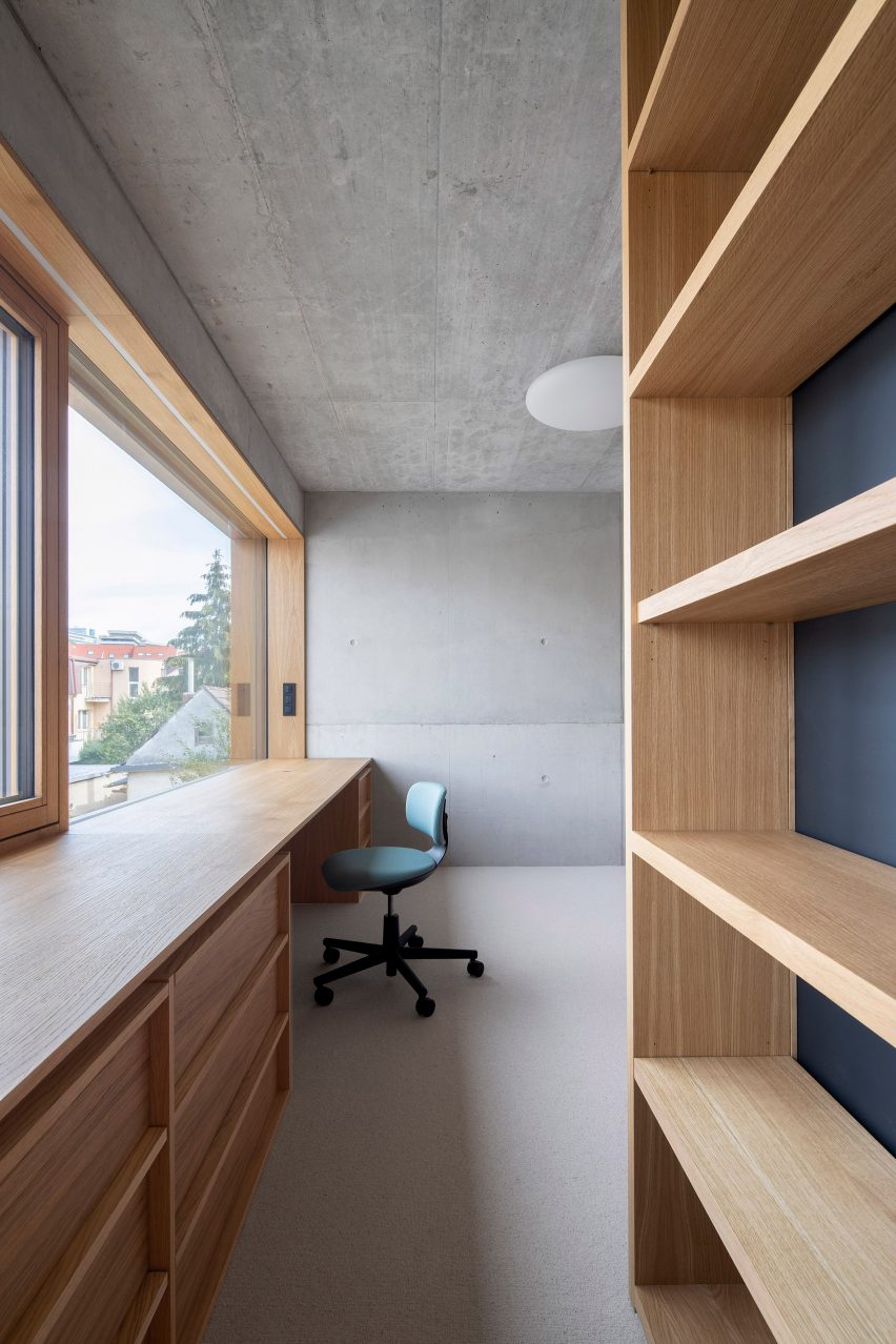 Interior of Na Rade House by NOIZ architekti