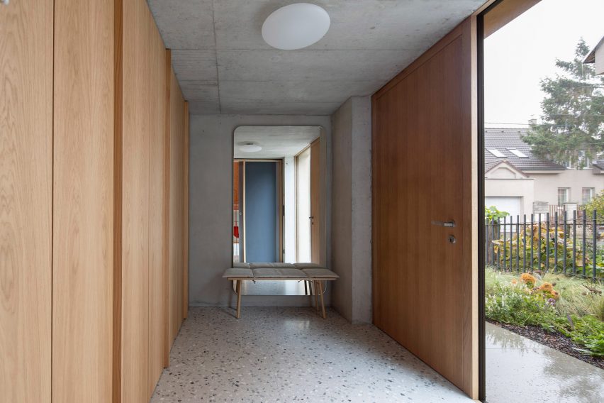 Interior of Na Rade House by NOIZ architekti