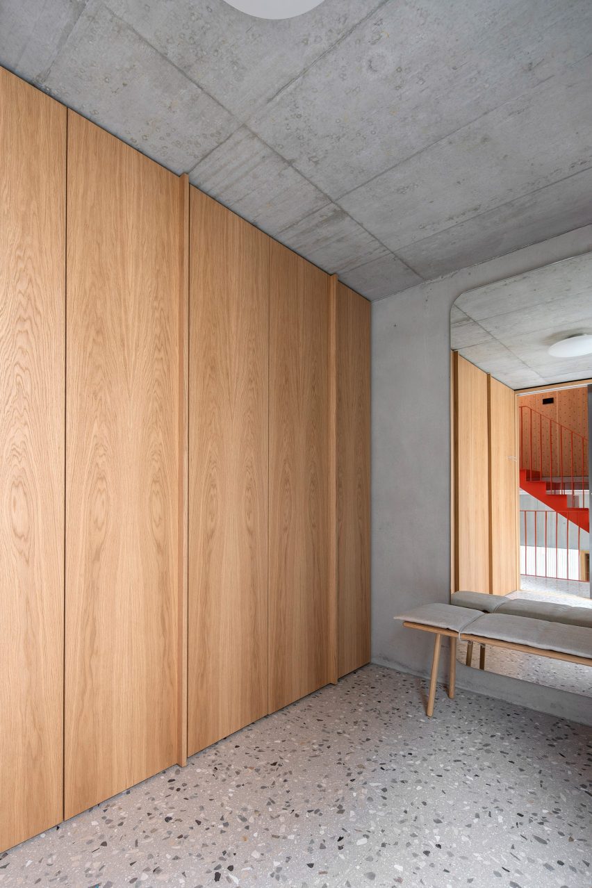 Interior of Na Rade House by NOIZ architekti