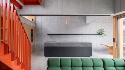 Interior of Na Rade House by NOIZ architekti