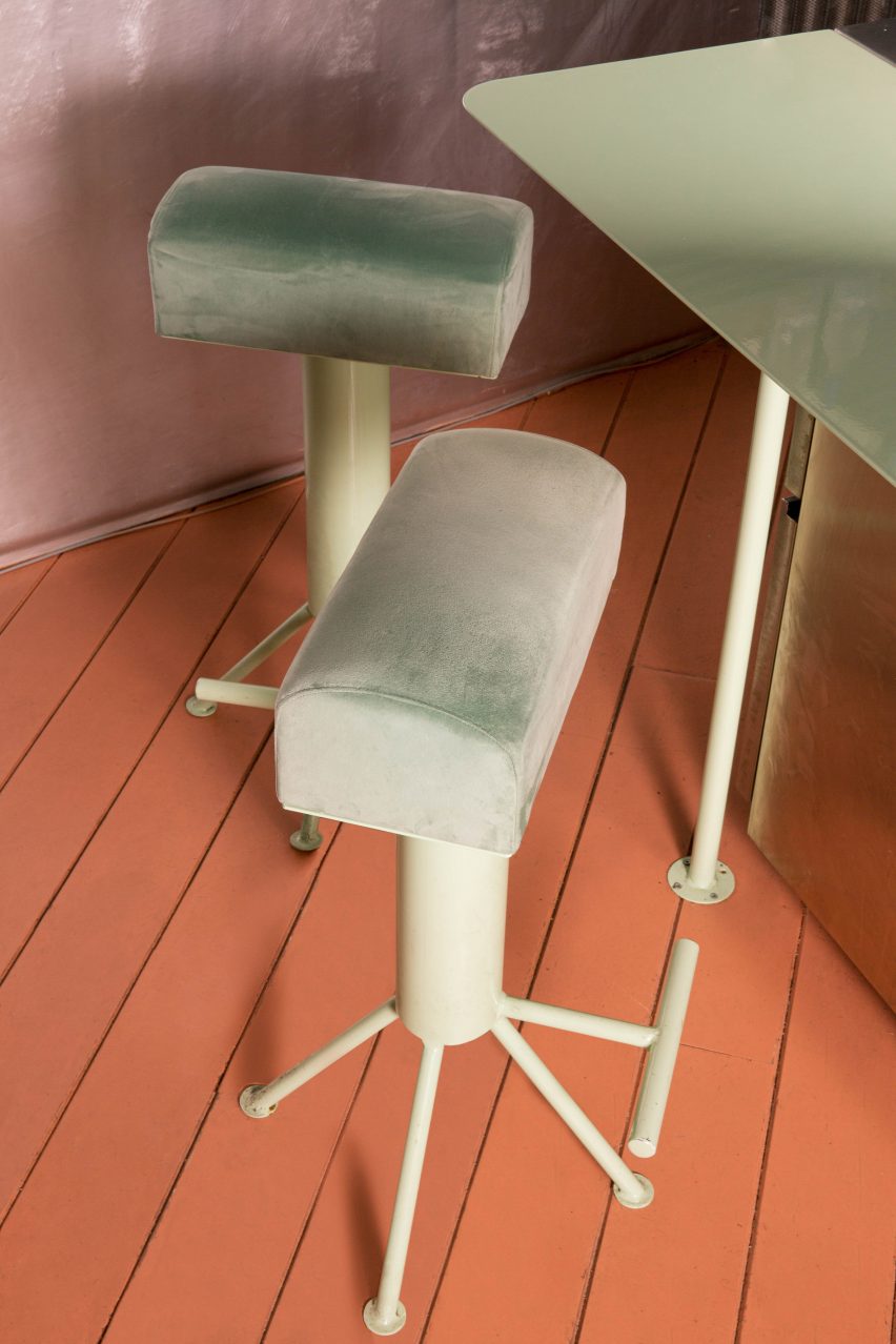 Furniture in Naked and Famous bar by Lucas y Hernández-Gil
