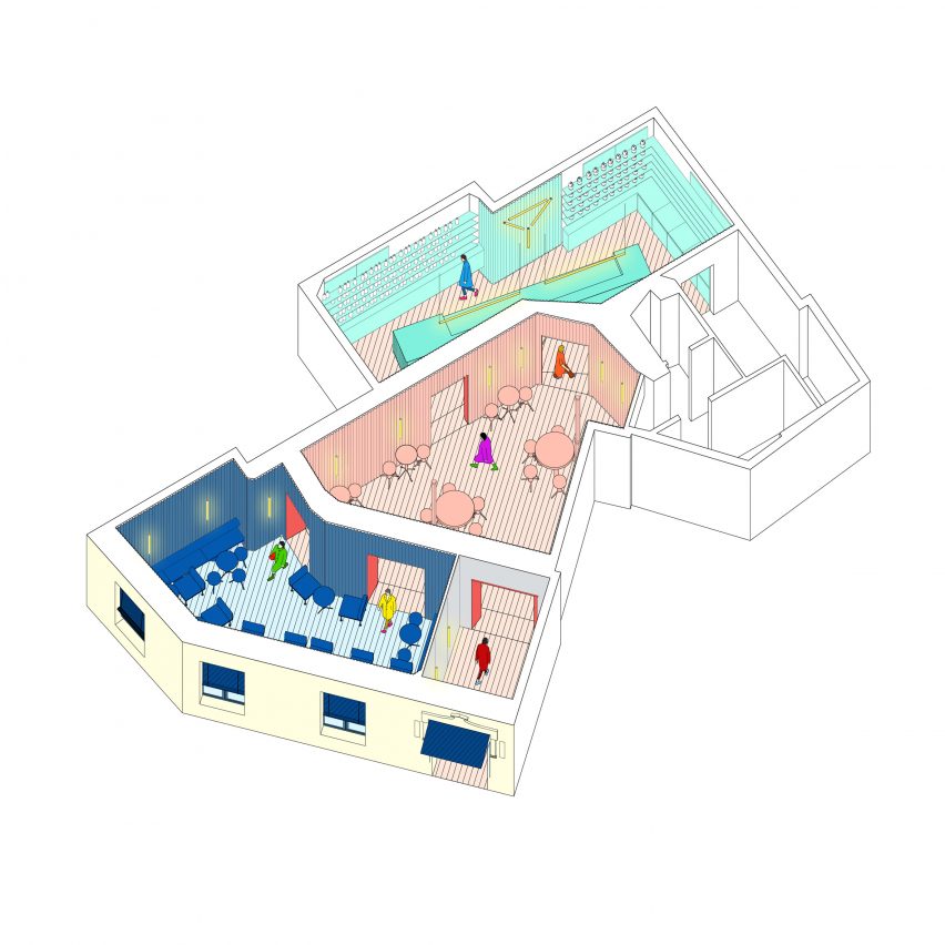 Axonometric diagram