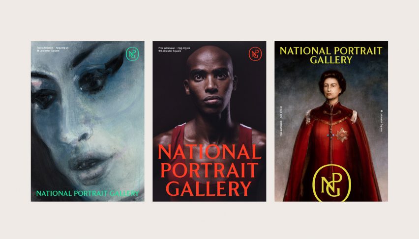 National Portrait gallery new brand identity