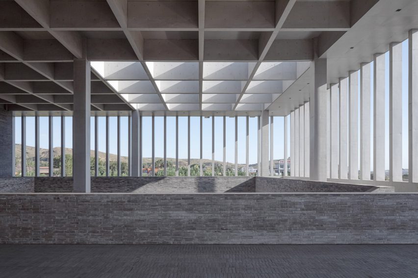 Interior of Ningwu Oatmeal Factory in China by JSPA Design