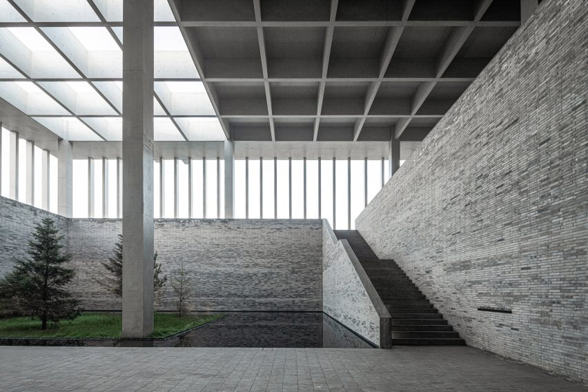 Interior of Ningwu Oatmeal Factory in China by JSPA Design