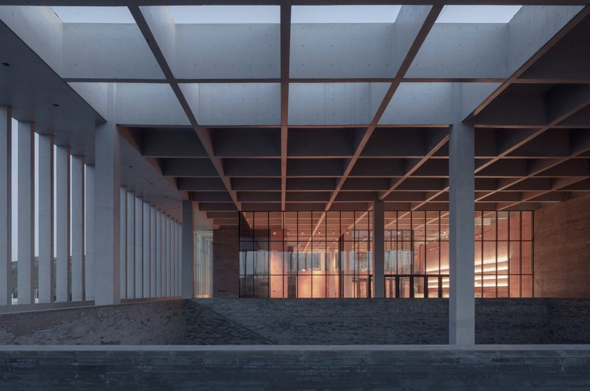 Interior of Ningwu Oatmeal Factory in China by JSPA Design