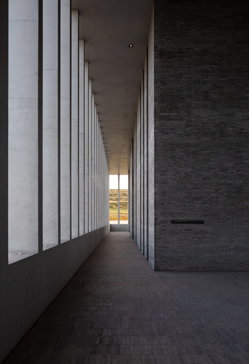 Interior of Ningwu Oatmeal Factory in China by JSPA Design
