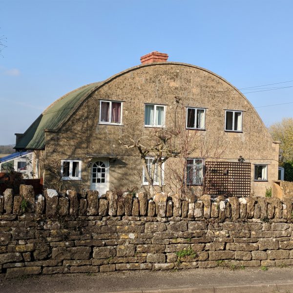 Residence in from Nissen-Petren Houses estate in Somerset