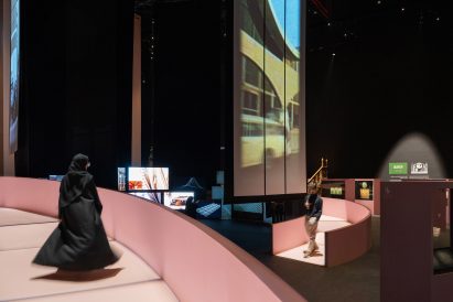 Exhibition spaces at Islamic Arts Biennale