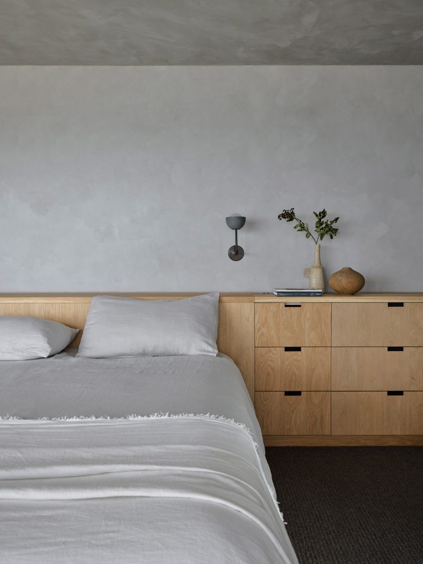 Bedroom interior of Pacific House designed by Alexander & Co