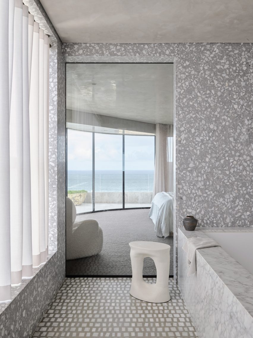 Bathroom interior of Pacific House designed by Alexander & Co
