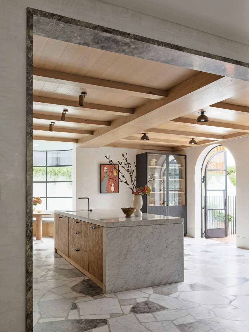 Kitchen interior of Pacific House designed by Alexander & Co