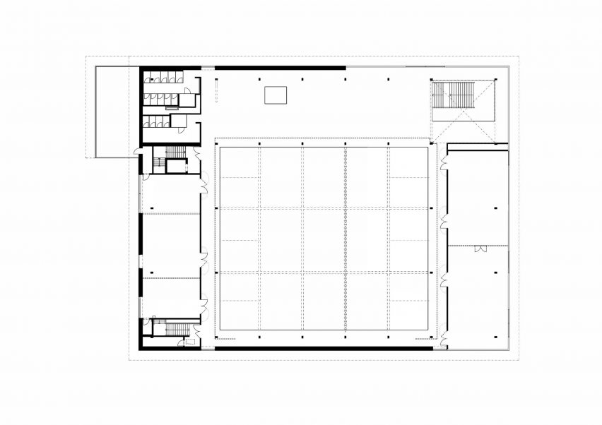 First floor plan drawing