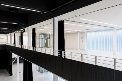 Detail of gallery area