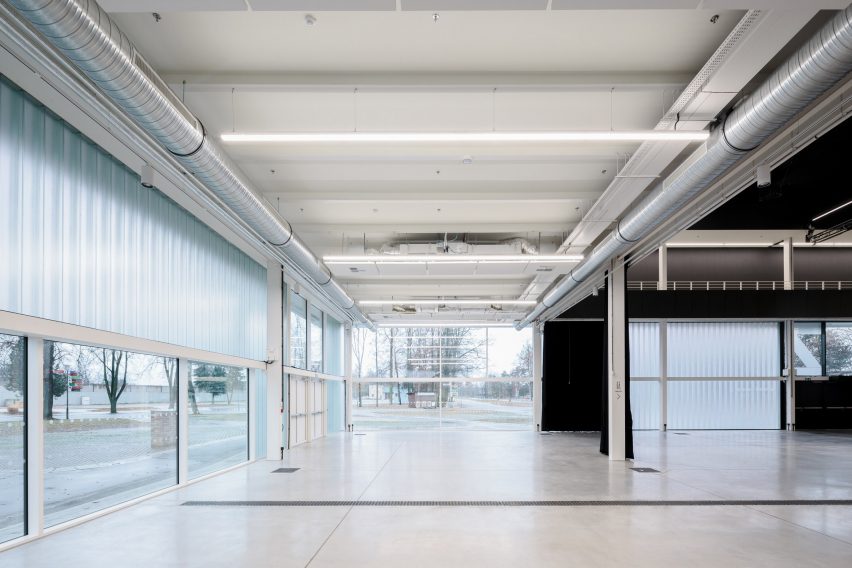 Photograph of entrance space