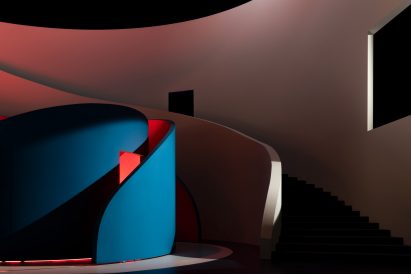 Pierre Yovanovitch set design for Rigoletto at Theatre Basel