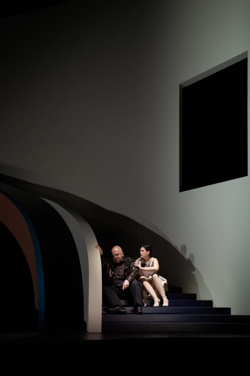 Pierre Yovanovitch set design for Rigoletto at Theatre Basel