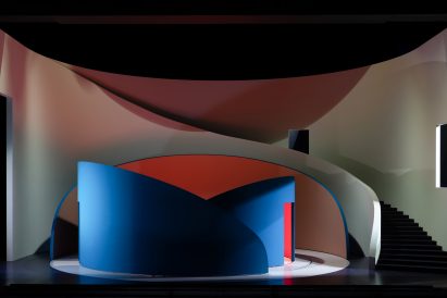 Pierre Yovanovitch set design for Rigoletto at Theatre Basel