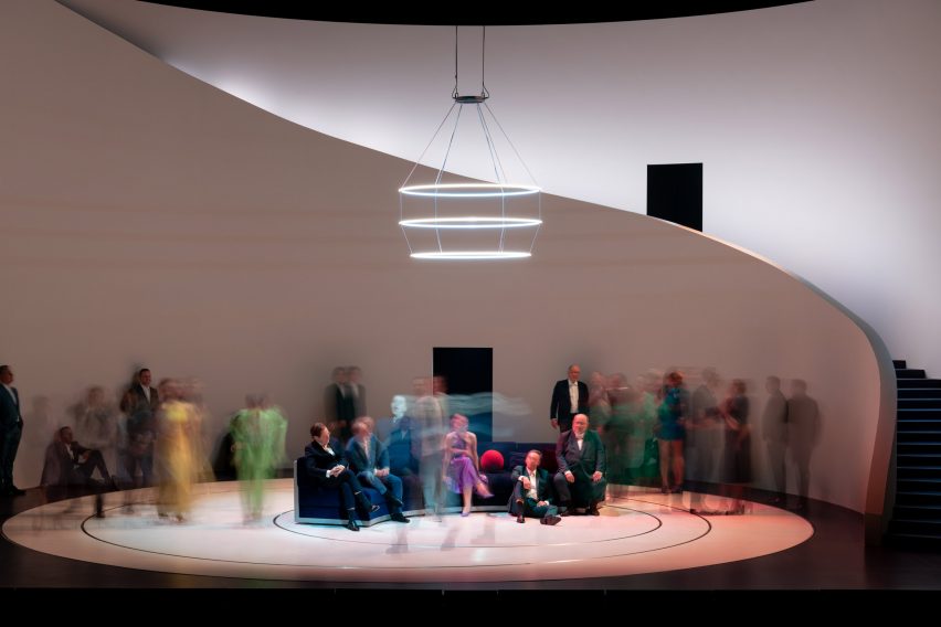 Pierre Yovanovitch set design for Rigoletto at Theatre Basel