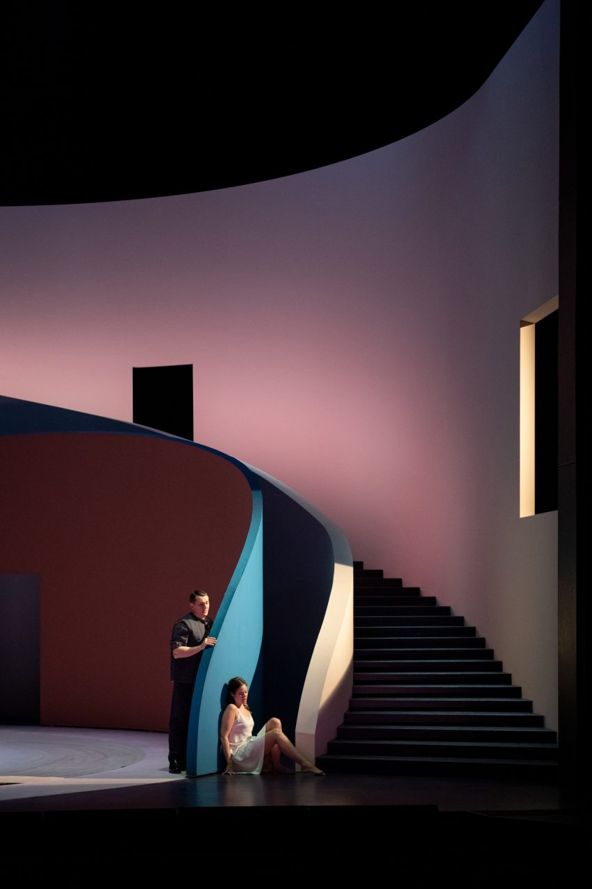 Pierre Yovanovitch set design for Rigoletto at Theatre Basel