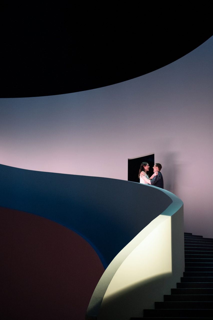Pierre Yovanovitch set design for Rigoletto at Theatre Basel