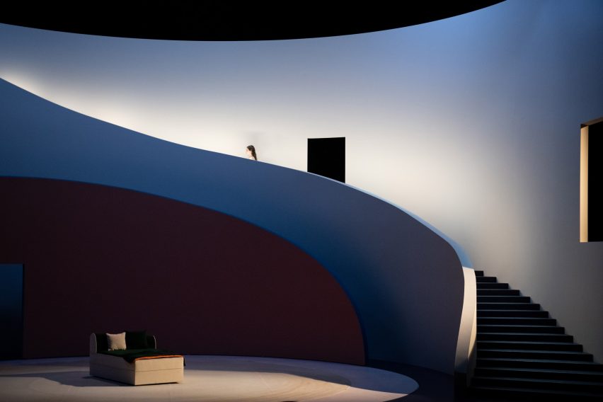 Pierre Yovanovitch set design for Rigoletto at Theatre Basel