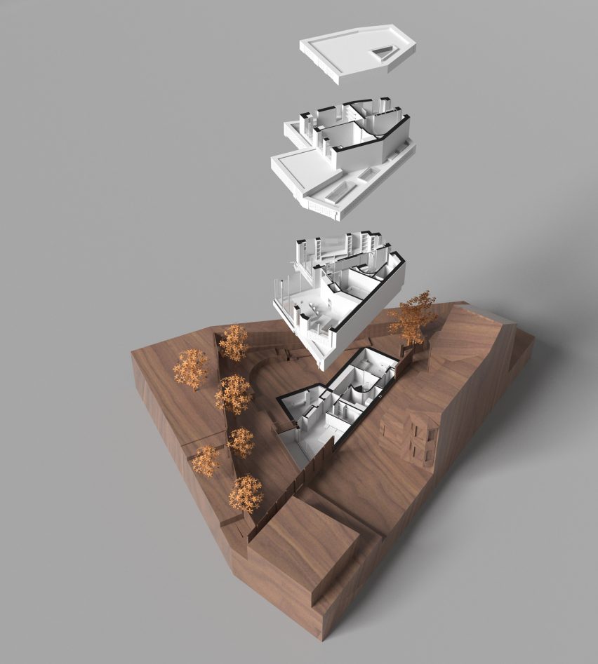 Axonometric of NW10 House