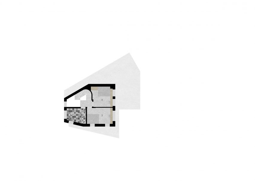 First floor plan of NW10 House