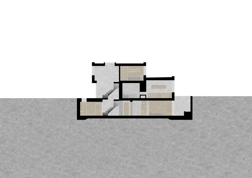Section of NW10 House