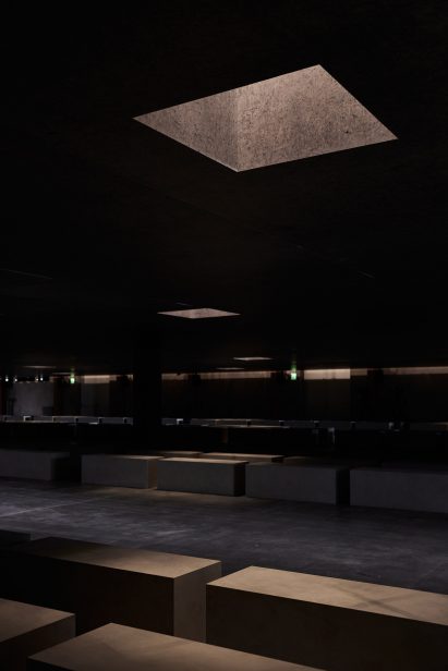 Photo of the set at Prada Autumn Winter 2023 menswear show