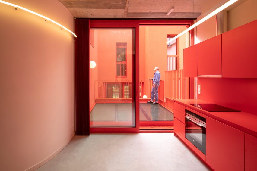 Interior of Las Casitas in Project Gomila by MVRDV and GRAS Reynés Arquitectos