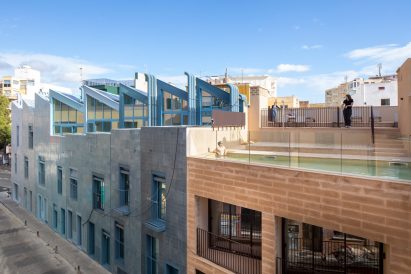 Street view of Project Gomila by MVRDV and GRAS Reynés Arquitectos